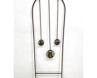 Lot 1222 Iron Garden Sculpture Caged