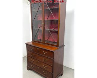 Lot 1619 Antique Georgian Secretary Bookcase Desk.