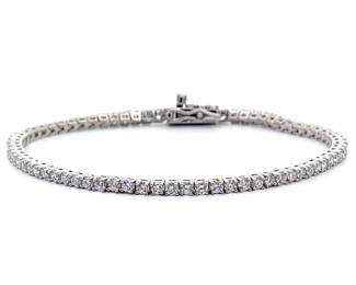 Classic 3 Carat Diamond Tennis Bracelet
