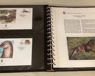MHH011 World Wildlife Fund Stamp Collection Of 64 First Day Covers