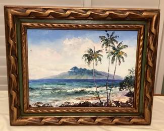 MHH007 Framed Original Scenic Painting