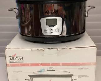MHH068 All-Clad 7 Quart Slow Cooker With Glass Lid