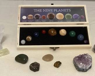 MHH204 Polished Stones, Obelisks, Geode & Amethyst Clusters