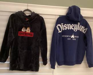 MHH195 Disneyland Sweatshirt Hoody Jacket & Chip ‘N Dale Hoody