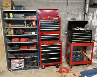 Large garage and workshop full. This photo is just a sample what to come.