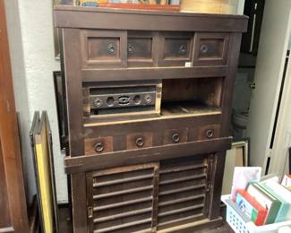 Japanese Tansu kitchen cabunet