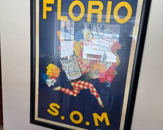 Florio S.O.M Print - Framed Copy 