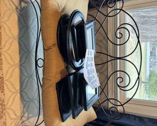 Iron Bench - Black Photo Frames 