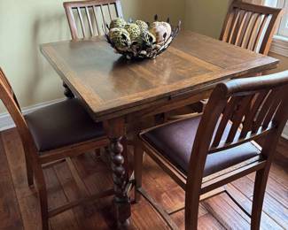 Refectory Table ,   4 Dining Chairs 
