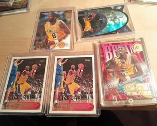 Large baseball, football, basketball card collection