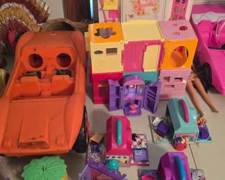 Barbies, Polly Pocket and Pound Puppies