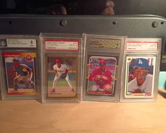 Large baseball, football, basketball card collection