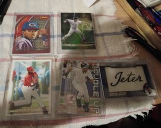 Large baseball, football, basketball card collection