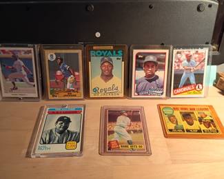 Large baseball, football, basketball card collection
