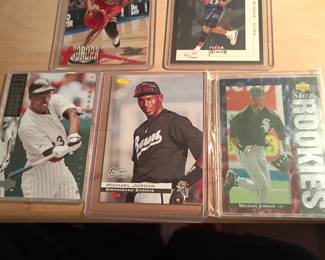 Large baseball, football, basketball card collection