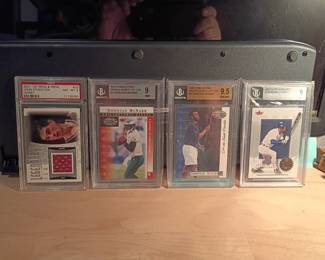 Large baseball, football, basketball card collection