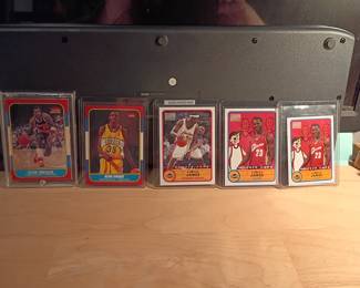 Large baseball, football, basketball card collection