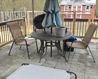 Dog bed, patio furniture
