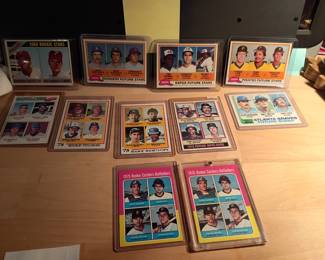Large baseball card collection