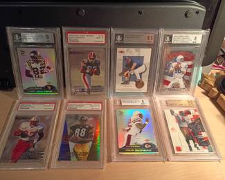 Large baseball, football, basketball card collection