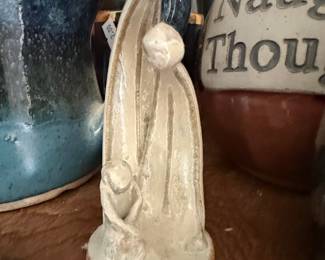 Canterbury Pottery "Holy Family" Nativity Figurine