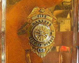 City of Monroe Fire Marshal Badge