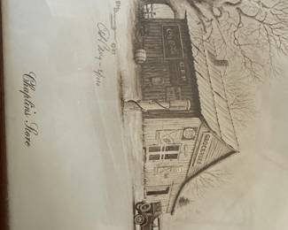 Robert Daugherty "Chaplin's Store" Limited Edition Print