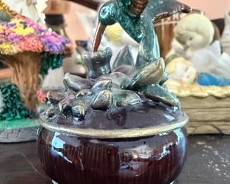 Hummingbird Trinket Box