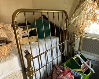 Brass Spindle Bed Frame