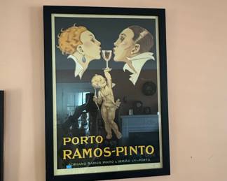 Porto Ramos-Pinto by René Vincent Advertising Poster