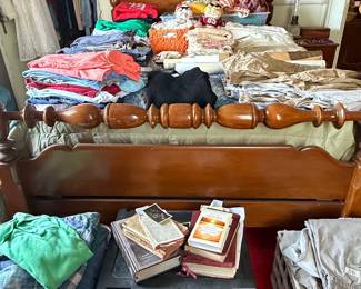 Wooden Spool Bed Frame