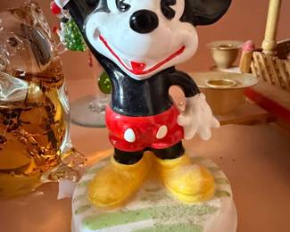 Vintage Walt Disney Productions Mickey Mouse Figurine