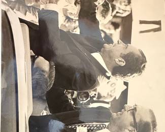 Photograph of Lyndon B. Johnson and Hubert Humphrey