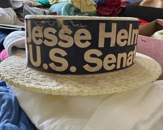 Jesse Helms U.S. Senator Campaign Hat