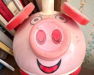 Vintage Fisher-Price Little People Piggy Bank