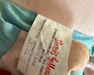 Dennis the Menace "Mighty Star" Plush Toy