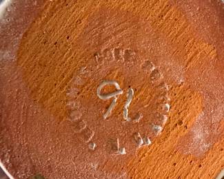 Pottery Vase with Incised Mark