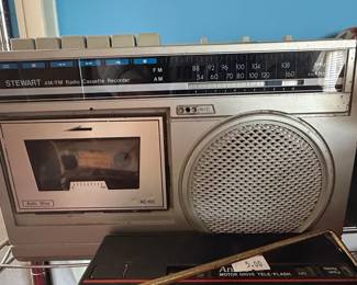 Stewart AM/FM Radio Cassette Recorder