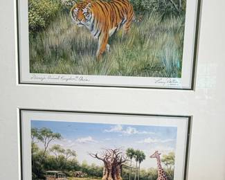 Larry Dotson Disney's Animal Kingdom Prints (Asia and Savanna)