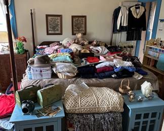 Vintage Metal Lunch Boxes with Floral Design