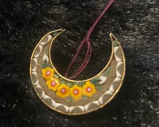 Italian Mosaic pin