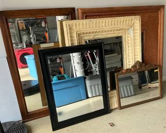 Lot Of 5 Mirrors 