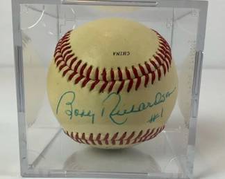 Bobby Richardson 1 Signed Baseball 