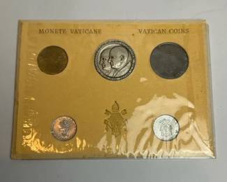 Vatican Coin Set in Original Display Card