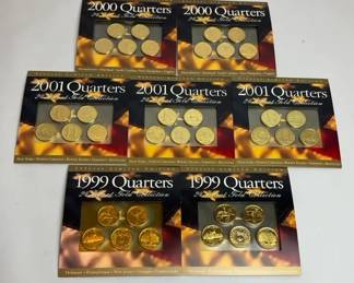 Special Limited Edition, 24 Karat Gold Collection Quarters