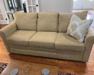 Lazy Boy Queen Sleeper Sofa with Air Mattress upgrade.  No bar in your back. $500 