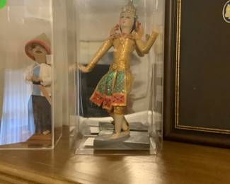 This is just one of the collectible dolls in this house. They are from different countries and regions.