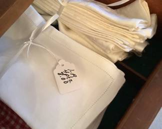 More formal napkins.