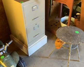 Filing cabinet.