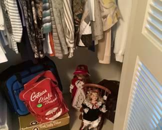More clothes and dolls.
